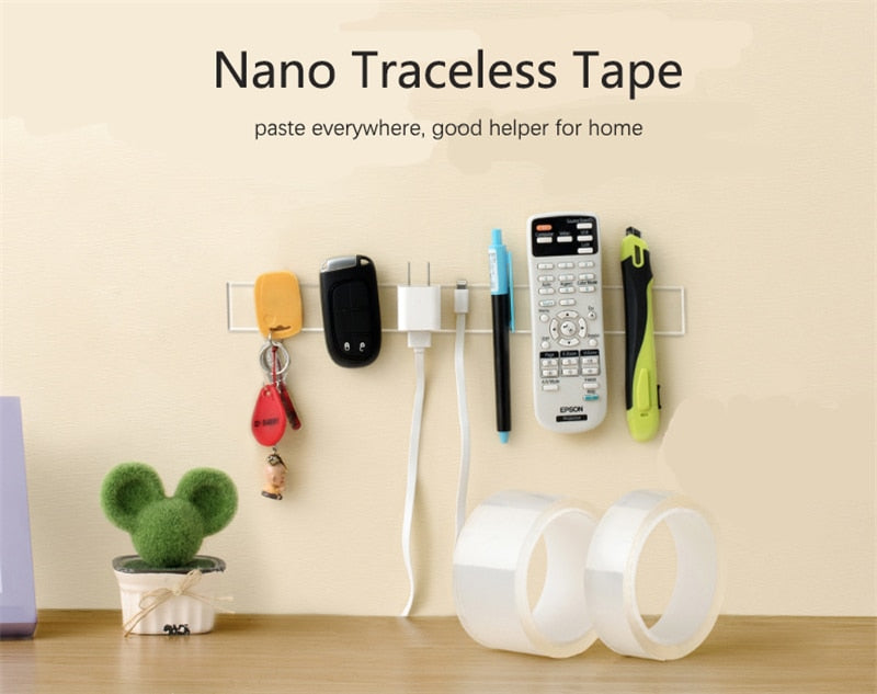 1/2/3/5M Nano Tape Double Sided Tape Transparent