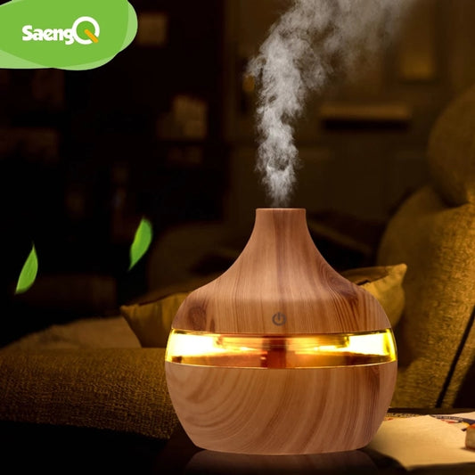 Electric Air Humidifier Essential Aroma Oil Diffuser